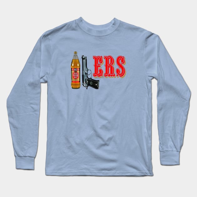 40/9 ERS 40oz 9mm Drink Long Sleeve T-Shirt by ningsihnurjanah